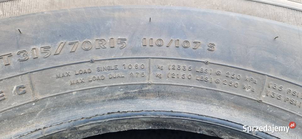 31570r15 1158015 11515 1007515 wzmacniane Nowe Miasto Lubawskie