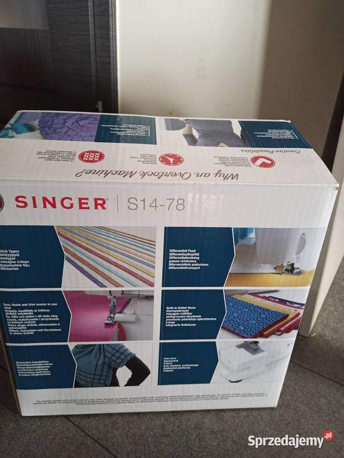 Overlock Singer 1478 Gorzów Wielkopolski