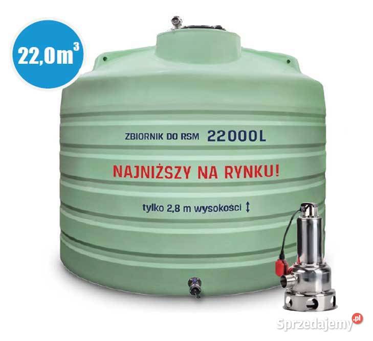 ZBIORNIK NA RSM 22000L Agro Tank z POMPĄ dolnośląskie