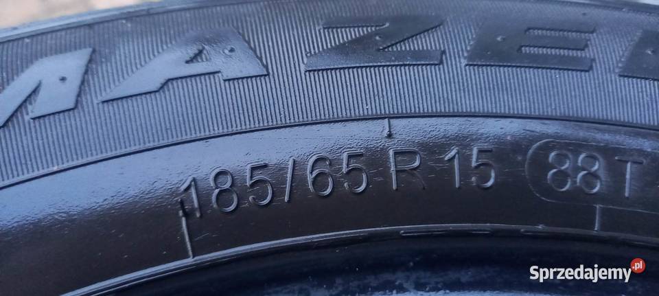 opona opony 2 sztuki 18565r15 15 lat Opony Modlniczka