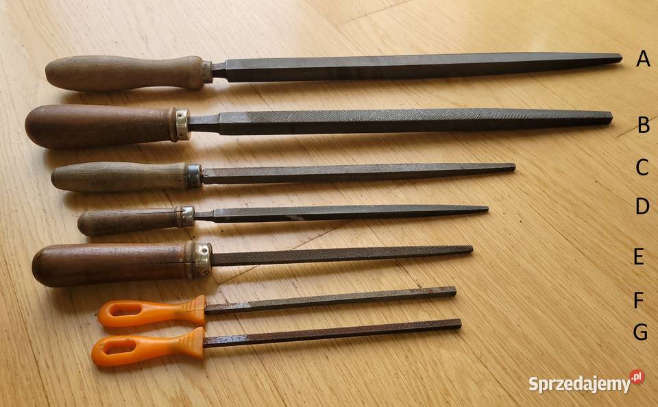 Doskonałe tradycyjne kwadratowe pilniki Warszawa sprzedam