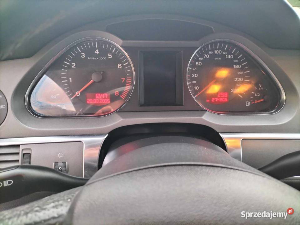 Audi A6C6 z 2005 r benzyna gaz Audi Godowa