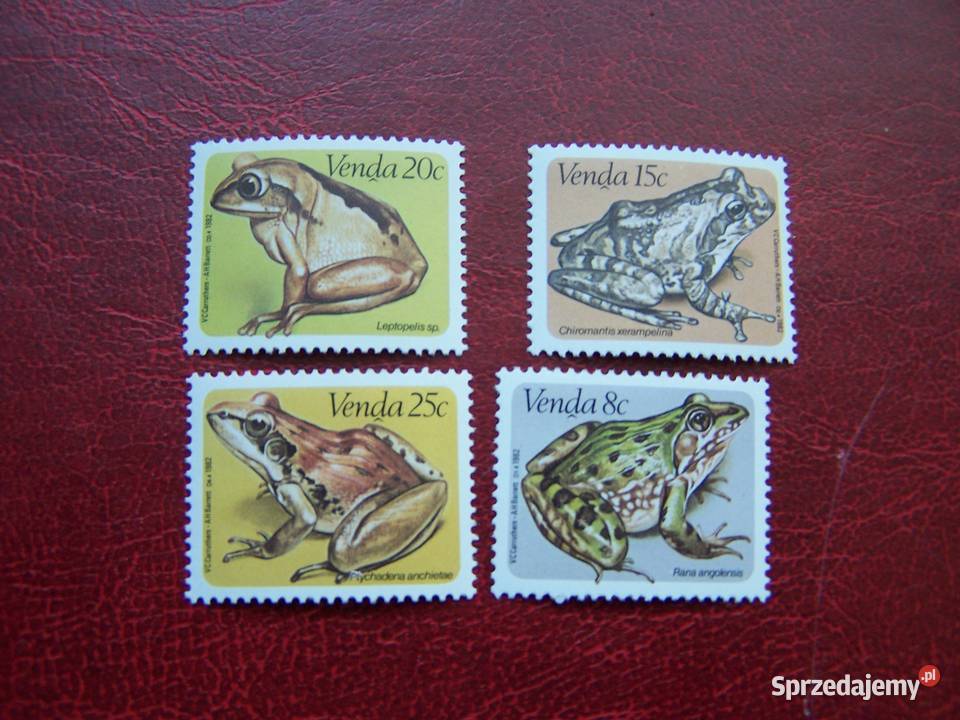 Venda 1982 MNh Mi 6669 Fauna Płazy Żaby Tychy