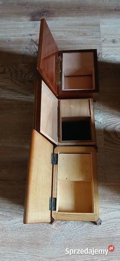 Stare szkatuły z pozytywką Sprawne Antykwariat Kraków