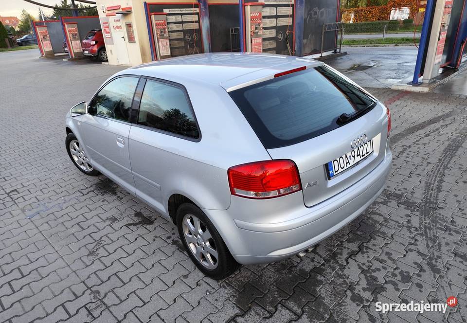 Audi A3 19 Tdi 105 3 drzwiowe srebrny metalik radio Oława
