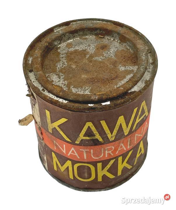 Stara puszka kawie MOKKA 1980 Kraków