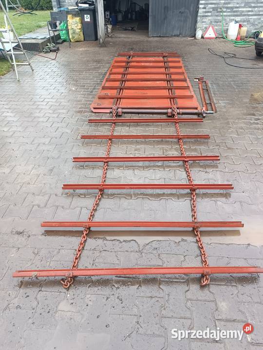 Podloga lancuchy szczeblinki napinacze rolki nieuszkodzony Grybów