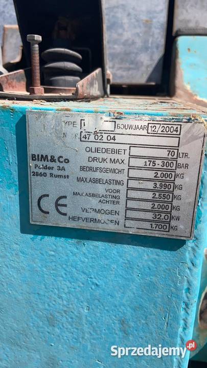 Mini Ładowarka teleskopowa Udźwig 170 nie Kraśnik