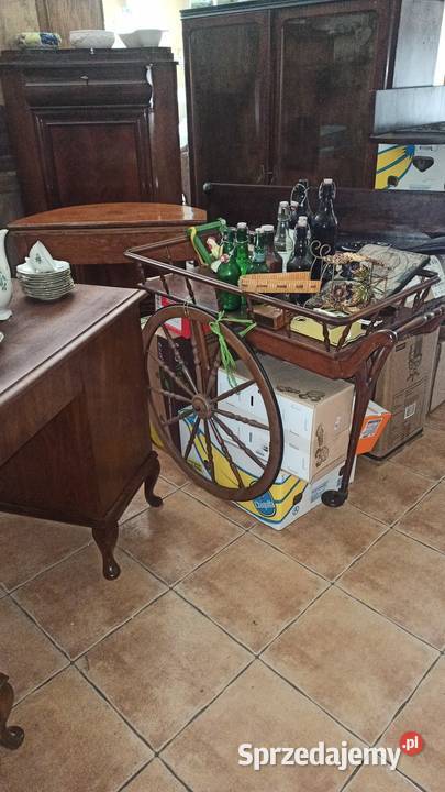 Biurko dębowe dwustronne z pólką i 4 szufladzami sprzedam