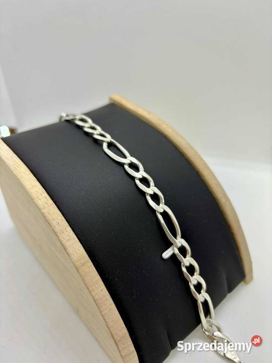 Srebrna Bransoletka pr 925 1683g Długość 285 srebro