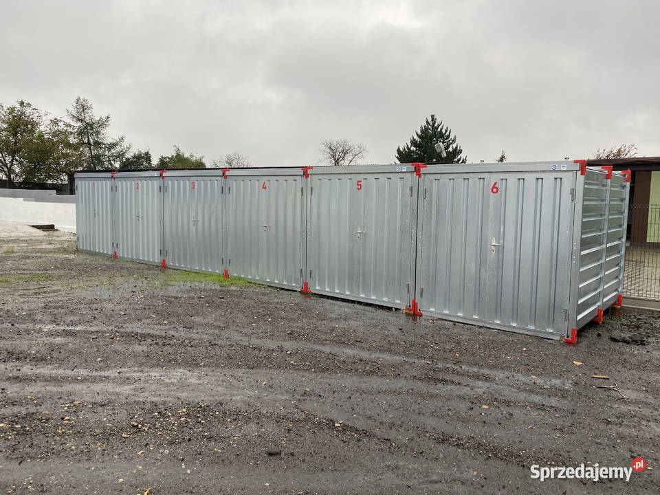 KONTENERY MAGAZYNOWE 5m CERTYFIKAT TV SELF Oława sprzedam
