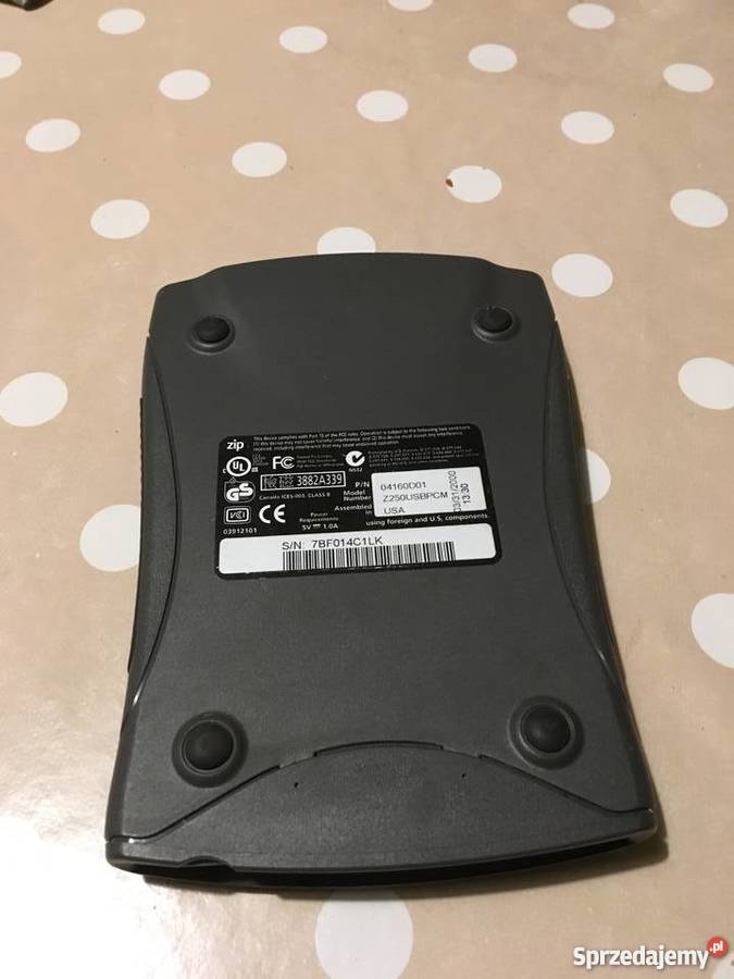 Napęd zewnętrzny ZIP 250 100 iOmega kabel zasilacz Zip250 Katowice