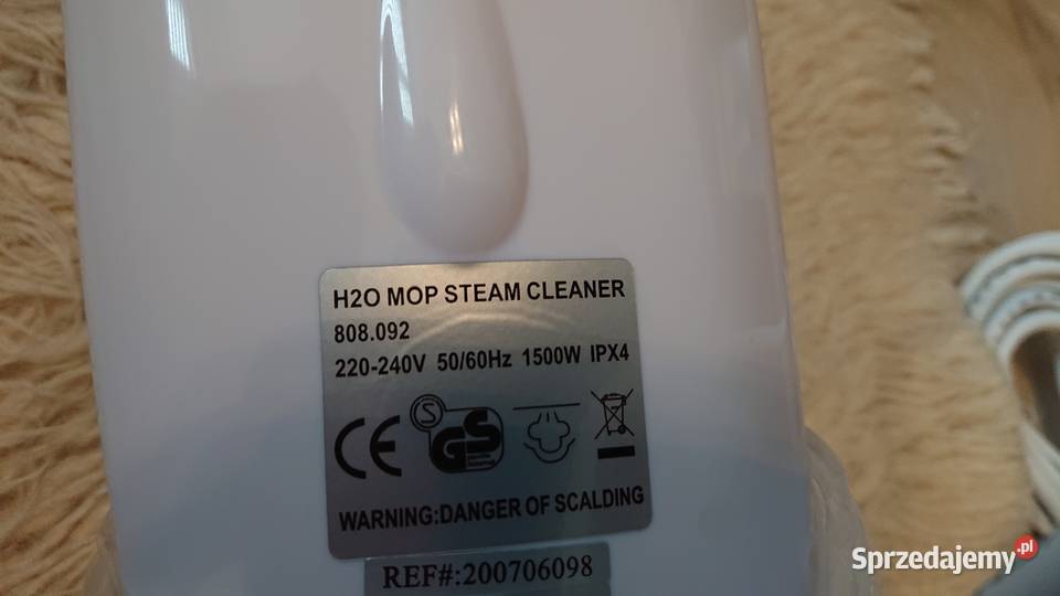 Mop Parowy Elektryczny H2O MOP STEAM CLEANER Mopy pomorskie Władysławowo sprzedam