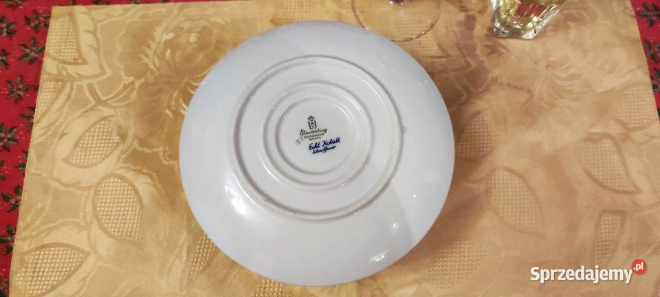 Sosjerka biel złoto kobalt porcelana Winterling sprzedam