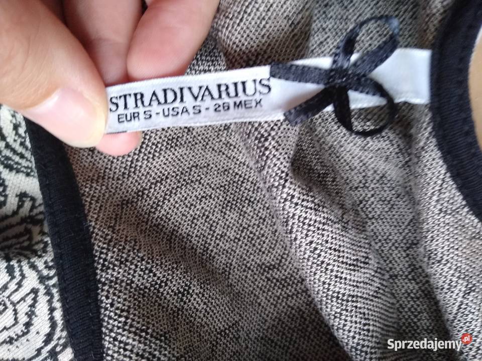Bluzka bluzeczka tunika z baskinką baskiną Stradivarius zachodniopomorskie Szczecin