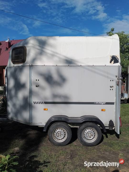 Przyczepa do przewozu dwóch koni Żerdzina sprzedam