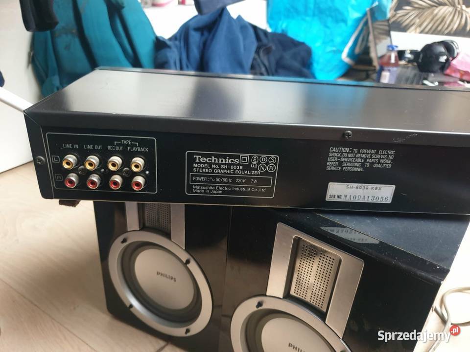 Technics sh8038 korektor graficzny duża wieża Leżajsk sprzedam