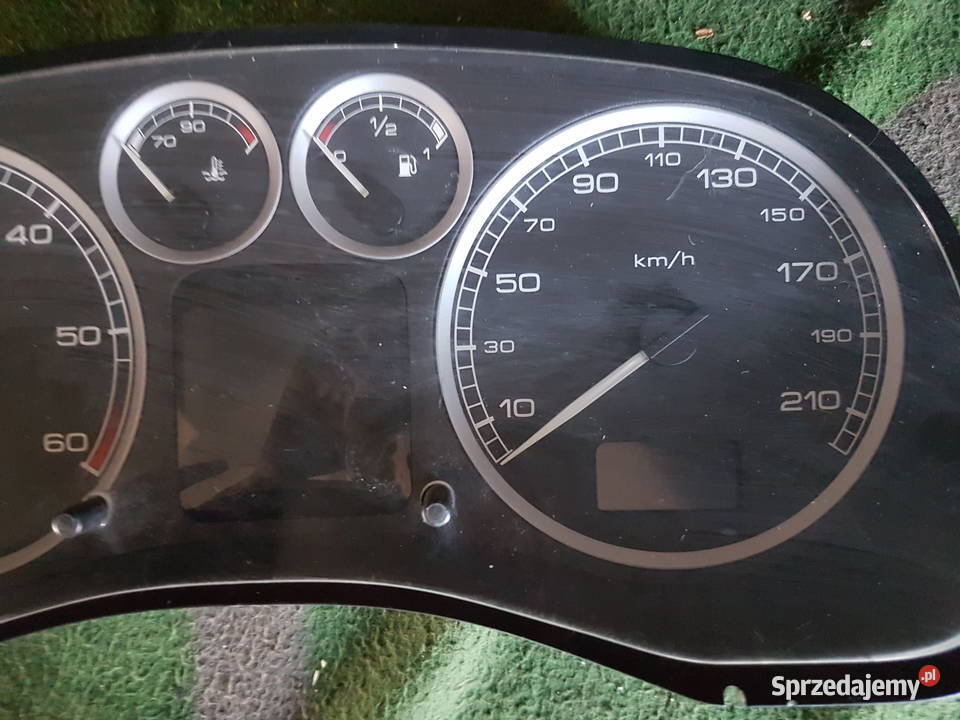 PEUGEOT 307 20 HDI LICZNIK ZEGAR P9636708880E wielkopolskie