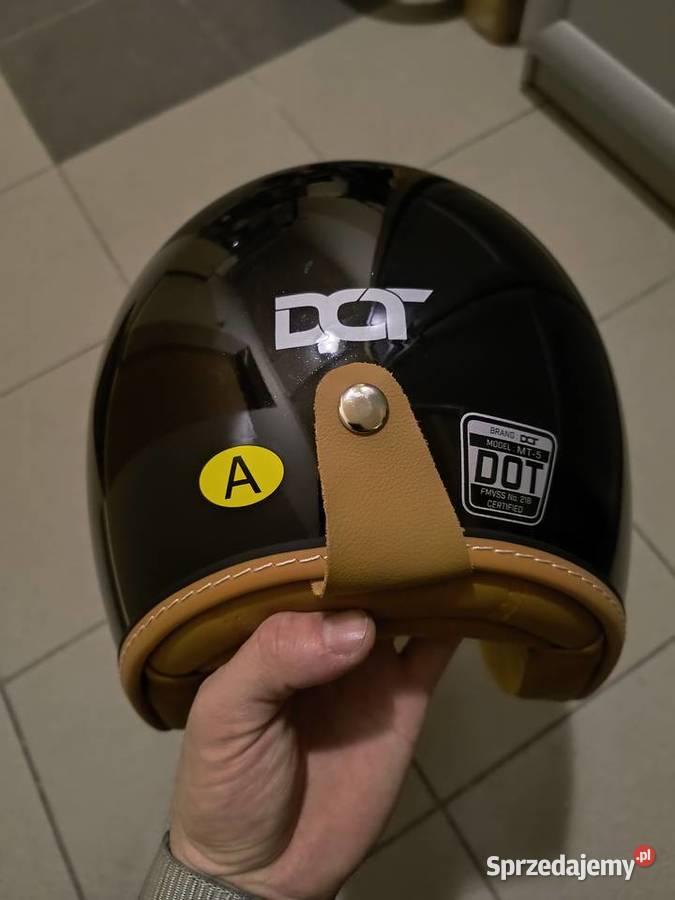 Retro kask motor skuter rower Kaski Bielsko-Biała