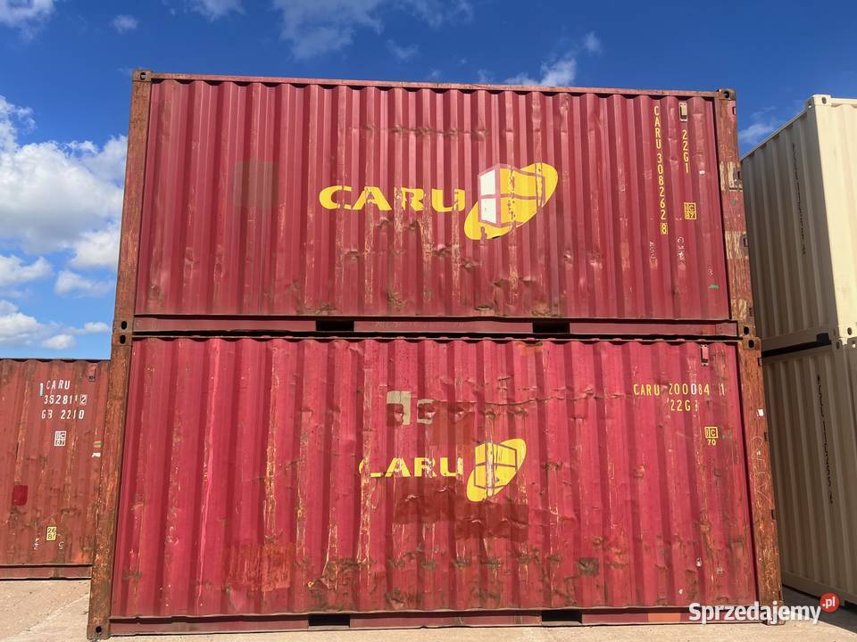 Kontener morski magazynowy budowlany 20 DV Gdynia