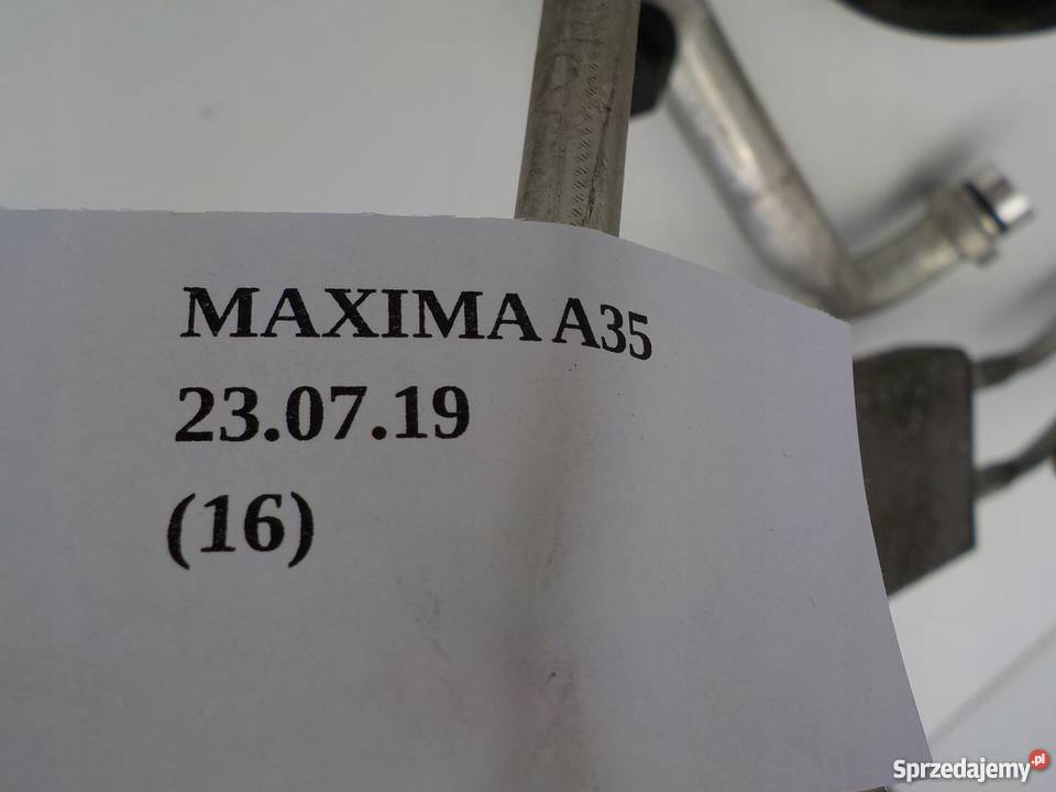 PRZEWÓD RURKA KLIMATYZACJI NISSAN MAXIMA A35 osobowe Nowy Tomyśl