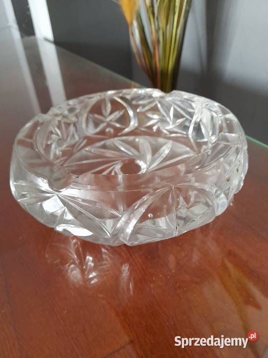 popielniczka z kryształu Porcelana i szkło Katowice