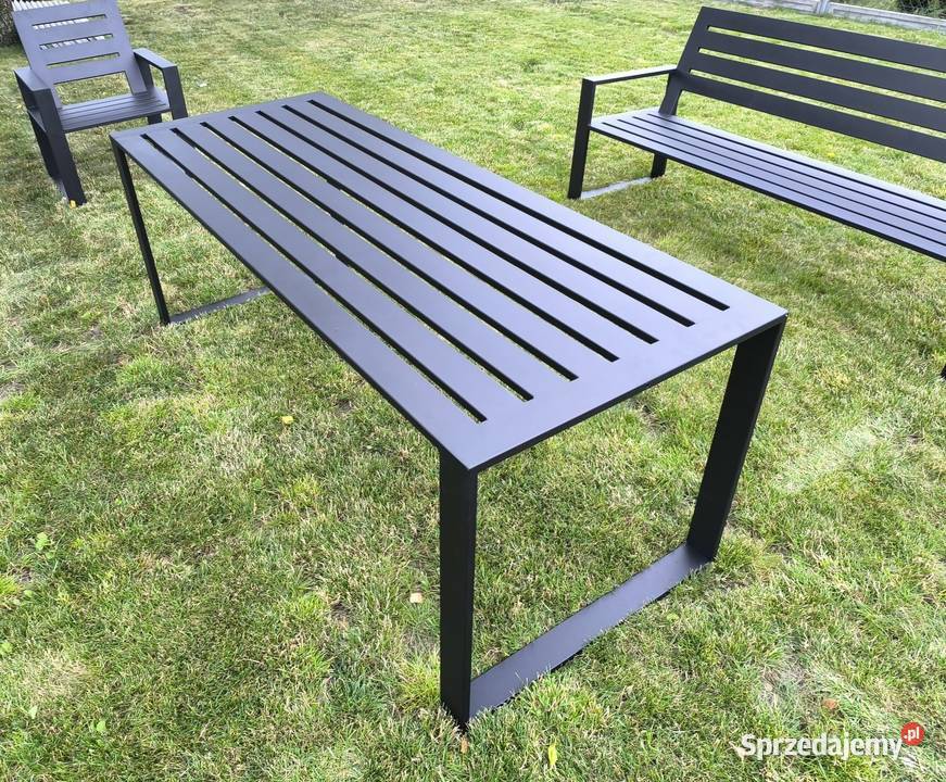 Zestaw mebli tarasowychogrodowych loft ze stali Radomsko sprzedam
