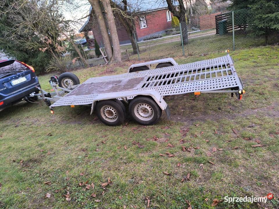 Laweta sam 2006 płaska 2t dmc 1600kg Lawety Augustów sprzedam