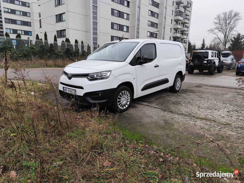 Toyota Proace City na fabrycznej gwarancji diesel Warszawa