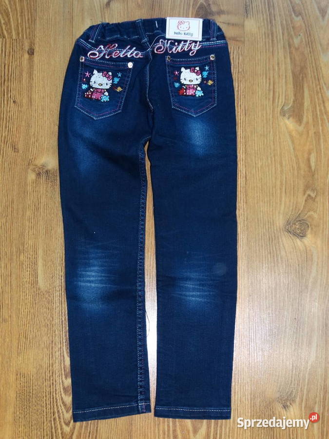 Spodnie jeans hello kitty r122128 dolnośląskie Legnica