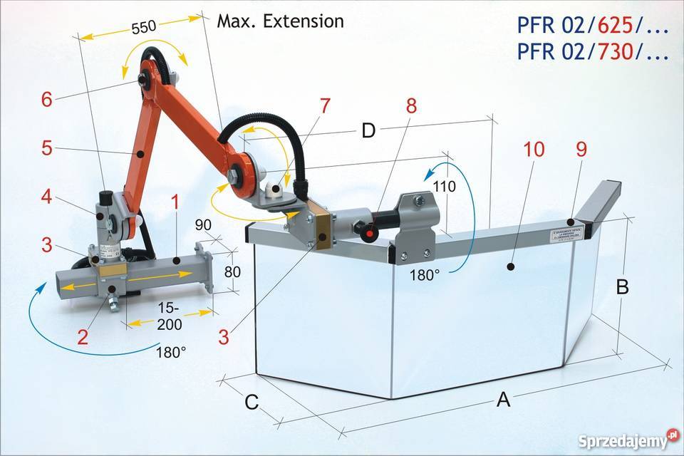 Osłona bezpieczeństwa PFR do frezarek Kępno