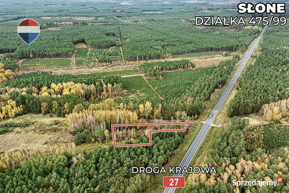 Na sprzedaż działka drodze 27 z MPZG
