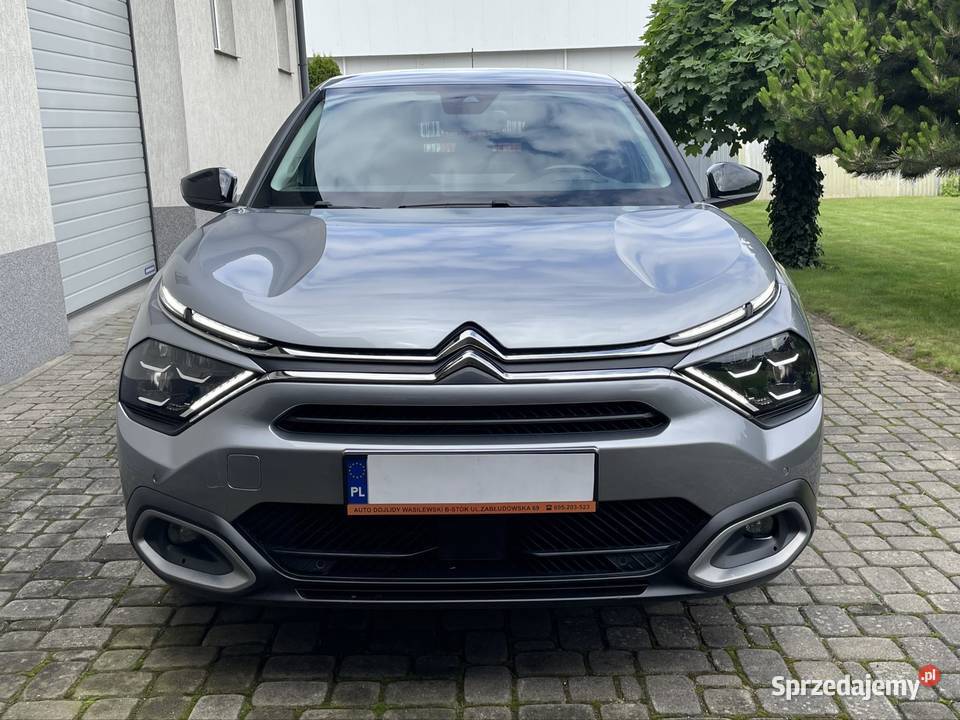 CITROEN C4 2022 Salon Polska Serwis Pierwszy wł 86km Białystok