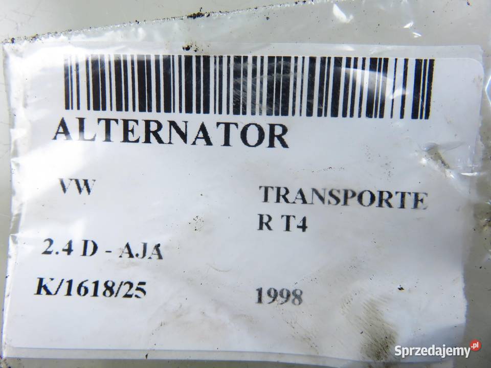 ALTERNATOR VW T4 24 D