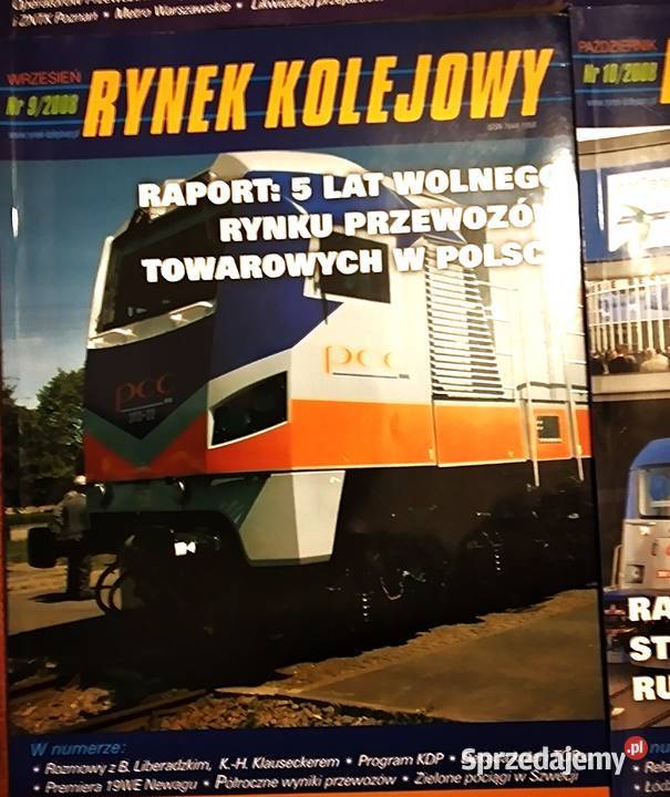 czasopisma Rynek kolejowy Bukowno