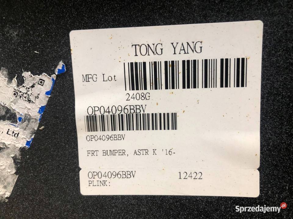 OPEL ASTRA K 20152019 PRZED LIFTINGIEM 2x PDC Skarżysko-Kamienna sprzedam