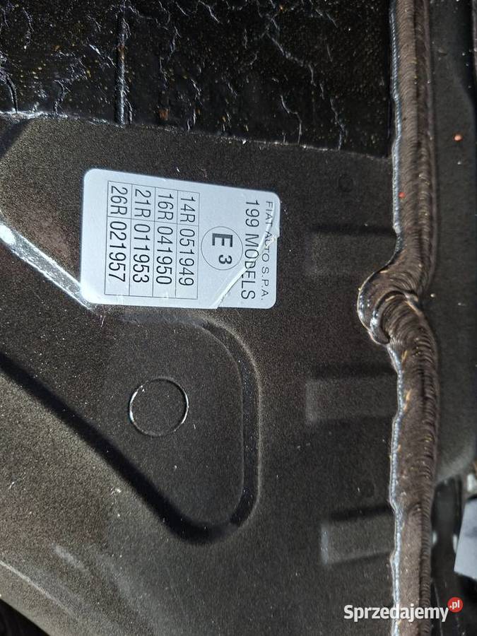 Fiat Grande Punto 14 8v 75 kurtyny powietrzne Grande Punto Jelcz-Laskowice