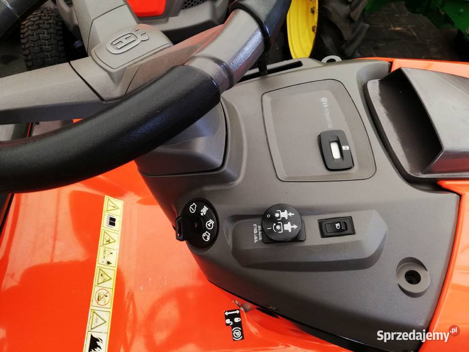 Kosiarka traktorek ogrodowy z pługiem Husqvarna Kobiele Wielkie sprzedam