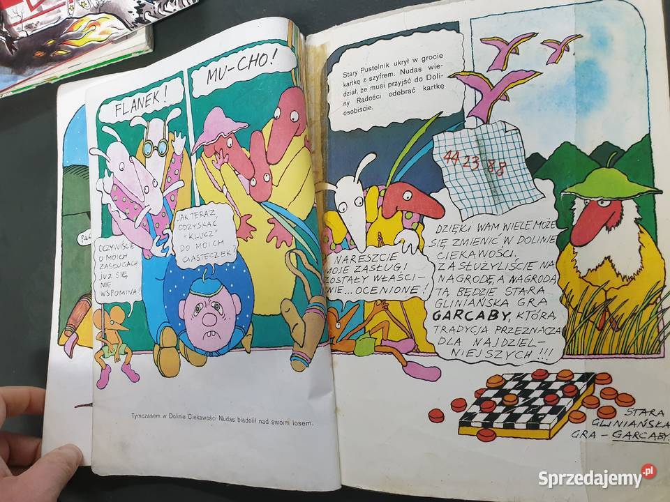 W dolinie Ciekawości Magda i Andrzej Dudzińscy Komiksy sprzedam