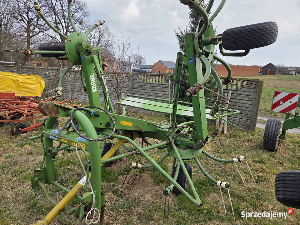 Przetrząsarka Przewracarka KRONE KW 5504X7 Zgrabiarki i przetrząsacze Lubliniec