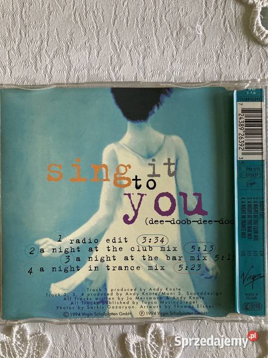 Płyta CD Single Maxi Lavinja Jones Sing It To Czerwionka-Leszczyny sprzedam
