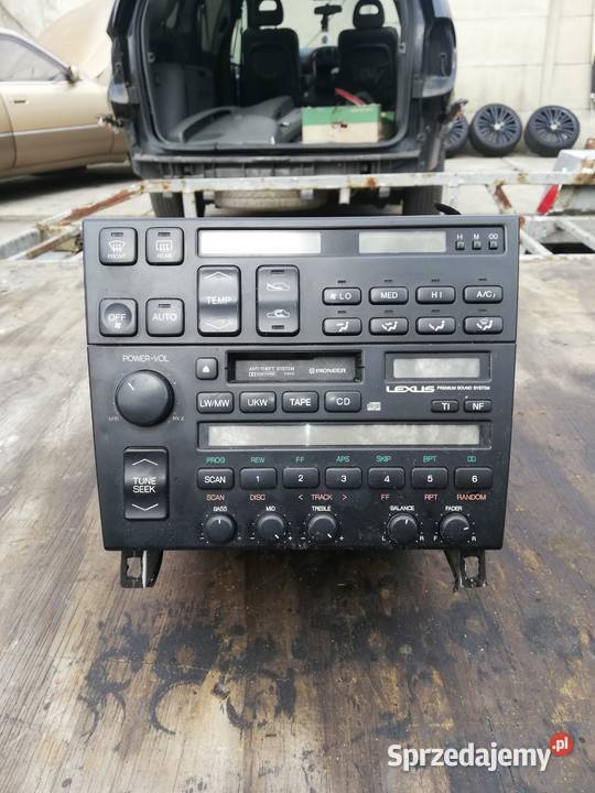 radio panel klimatyzacji Lexus LS400 UCF10 94r Częstochowa