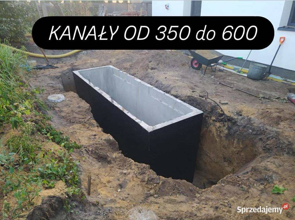 Kanał Samochodowy Betonowy różne długości ŁÓDŹ i sprzedam