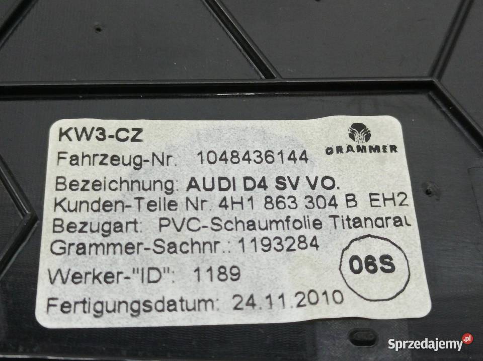 OSŁONA TUNELU BOCZNA LEWA PRAWA KOMPLET JASNA osobowe Osłony i zaślepki