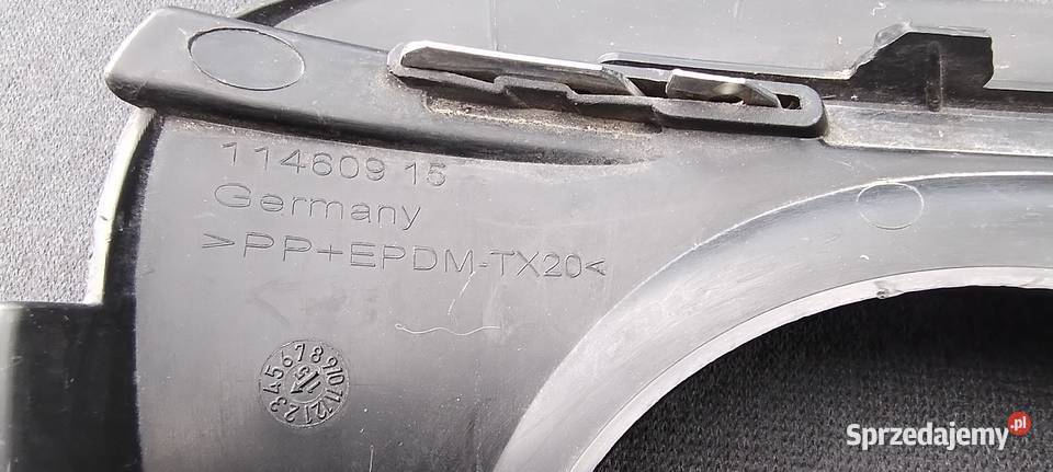 BMW F10 F11 ZAŚLEPKA ZDERZAKA KRATKA Komplet Długołęka