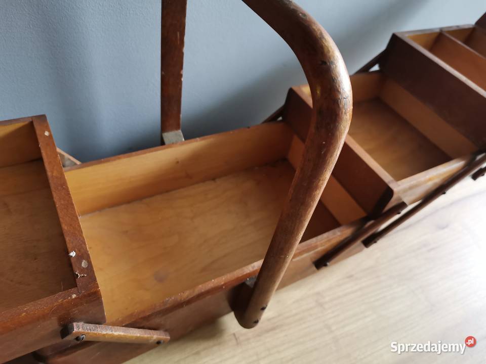 Stara przedwojenna niciarka niciak Art Deco Siemianowice Śląskie