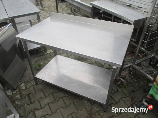 STÓŁ GASTRONOMICZNY Z PÓŁKĄ 1207085 Gastronomia wielkopolskie Ostrów Wielkopolski