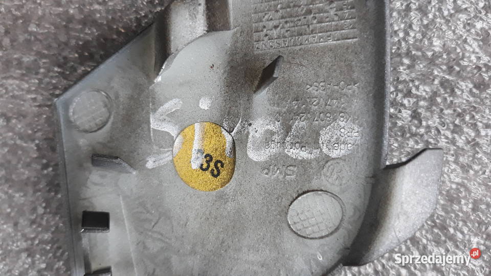 VW SCIROCCO III Zaślepka zderzaka przód Bukownica