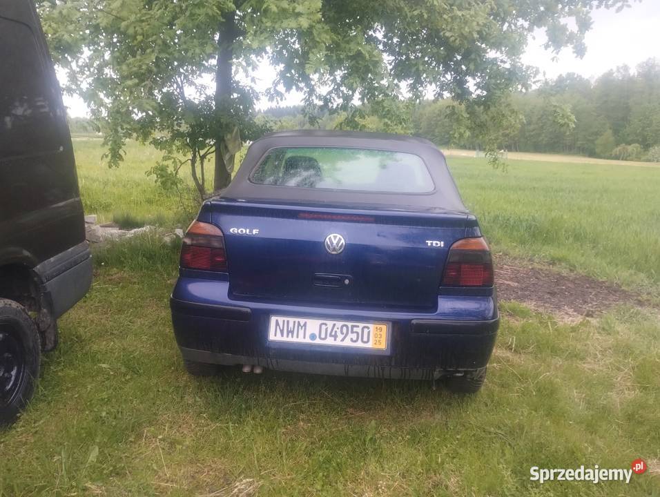 golf cabrio tdi 1900cm3 małopolskie Bochnia