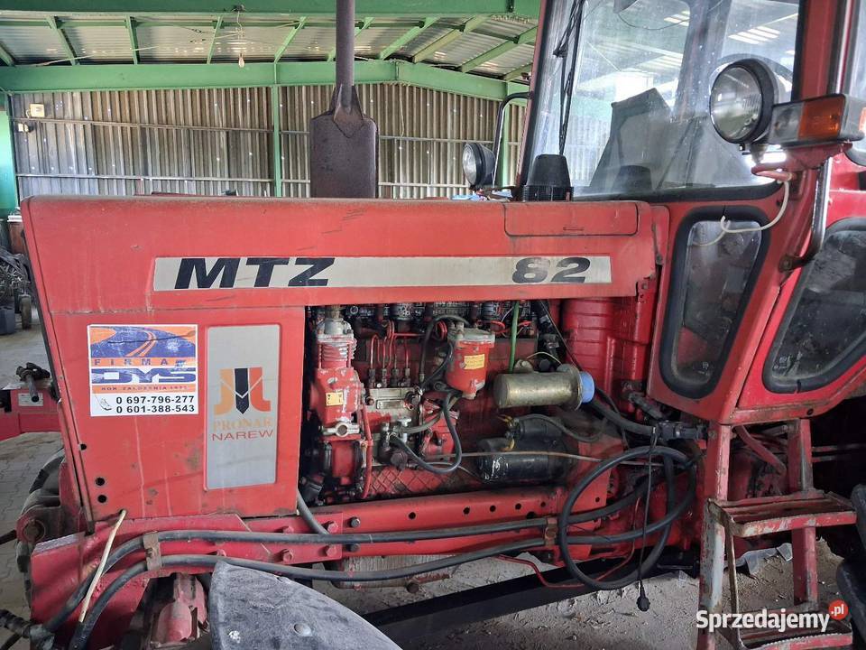 Ciągnik rolniczy traktor MTZ 82 pronal płóg Lublin